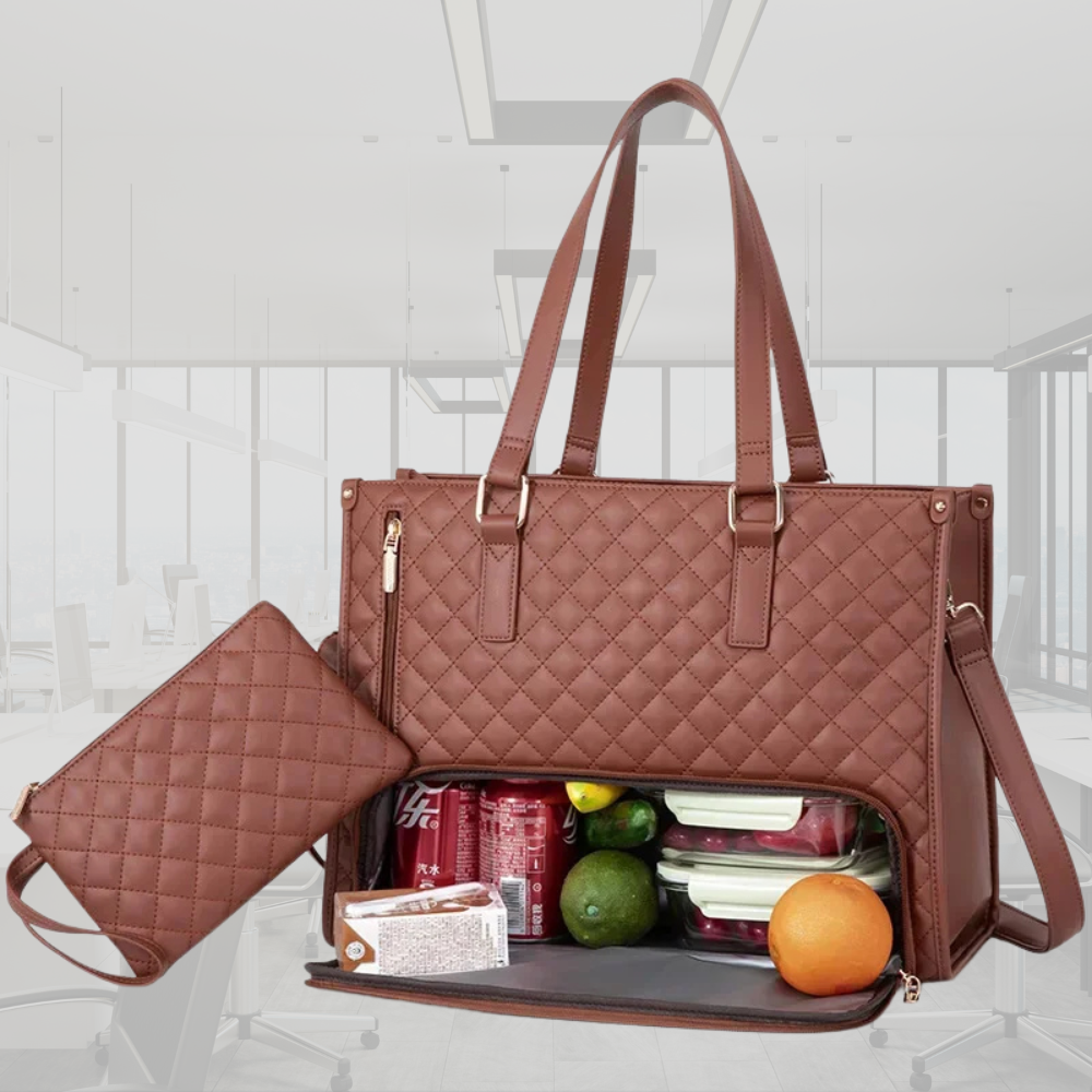 Duella - Die perfekte 2-in-1 Tasche für Business & Lunch in Style!