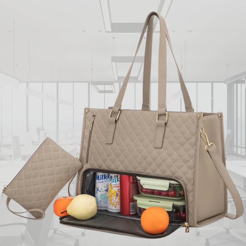 Duella - Die perfekte 2-in-1 Tasche für Business & Lunch in Style!
