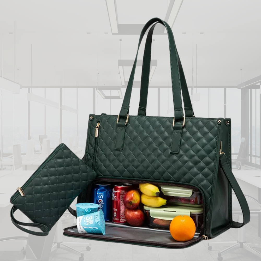 Duella - Die perfekte 2-in-1 Tasche für Business & Lunch in Style!