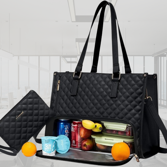 Duella - Die perfekte 2-in-1 Tasche für Business & Lunch in Style!