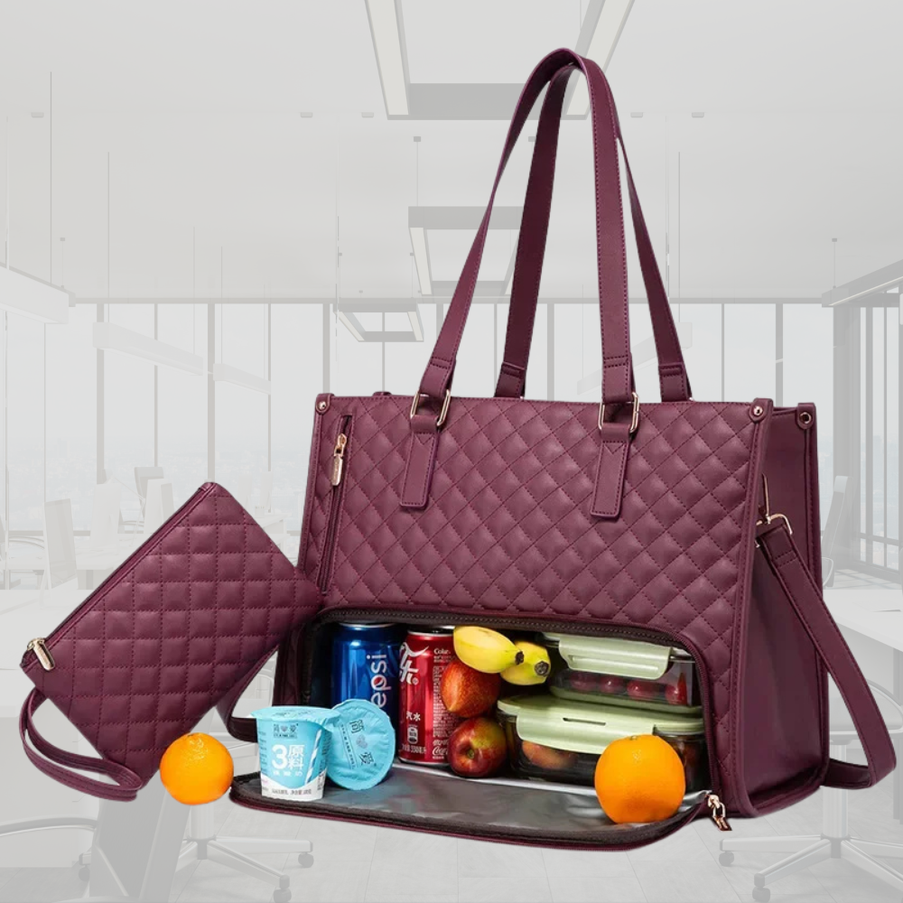 Duella - Die perfekte 2-in-1 Tasche für Business & Lunch in Style!